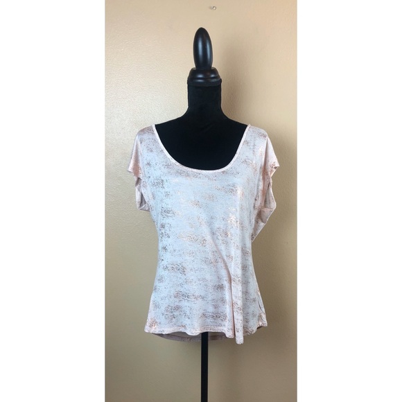 JLO Printed Flowy Top - Picture 1 of 6